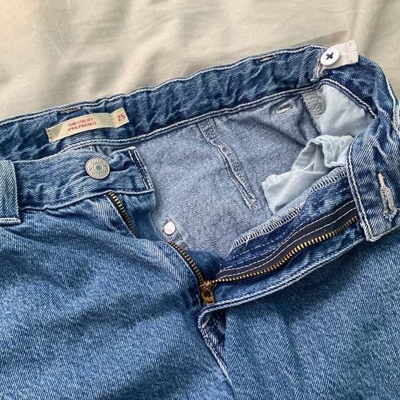 🤍 Levi’s Dad Utility Jeans 25 - Picture 4 of 6
